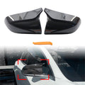 1 Pair Rear View Mirror Cover Trim for Tesla Model 3 (2017–2020) ABS Black