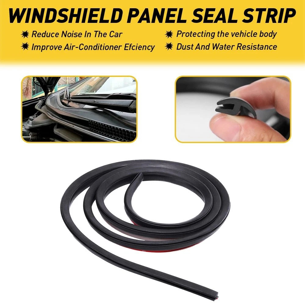 1.8m Front Windshield Rubber Seal Strip for Universal Fit (EXV)