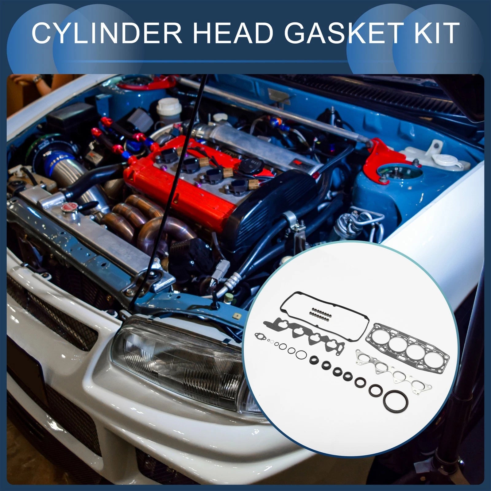 Cylinder Head Gasket Kit No.MD970445 for Mitsubishi 4G93 (1991–1995)