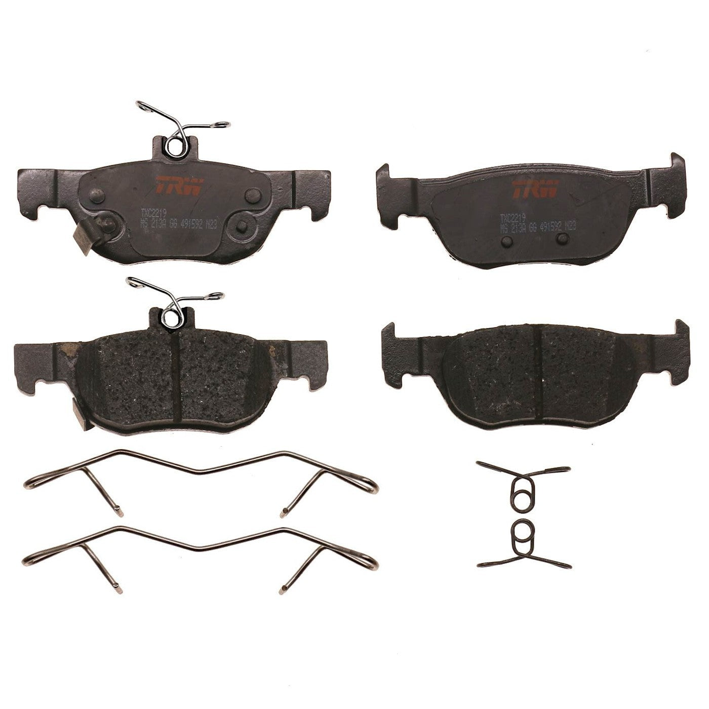 Set of 2 Rear Brake Pads for Mazda CX-30 (2019–2021)