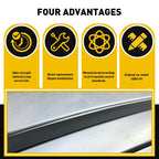2X Left Right Roof Drip Molding Weatherstrip for Toyota Yaris (2007–2011)