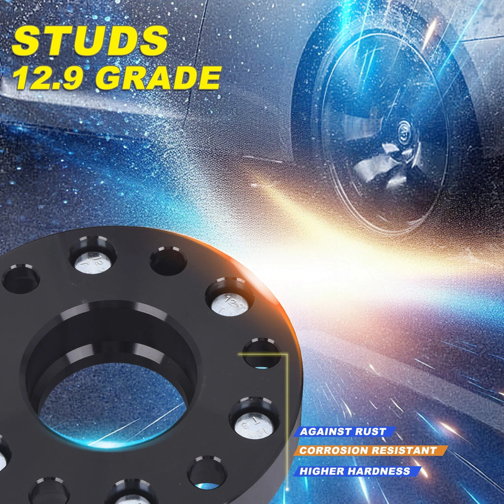 Set of 2 Hubcentric Wheel Spacers for Chevy Silverado 1500 GMC Yukon (2007–2023)