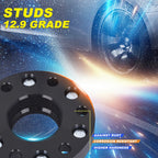 Set of 2 Hubcentric Wheel Spacers for Chevy Silverado 1500 GMC Yukon (2007–2023)