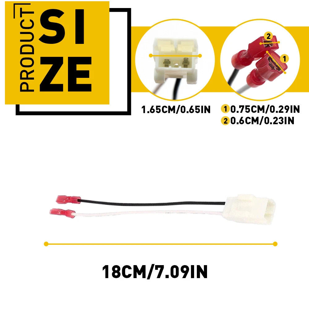 Door Speaker Wire Harness Connector for Dodge Ram 1500 (2002–2020)