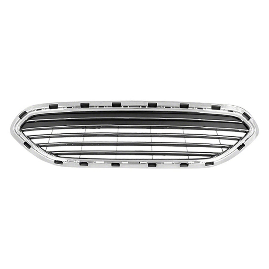 Replacement Plastic Front Grille with Chrome Outer Molding for Toyota (2005–2015)