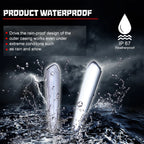 2X Clear White LED Rear Side Marker Lights for Nissan Maxima (2000–2003)