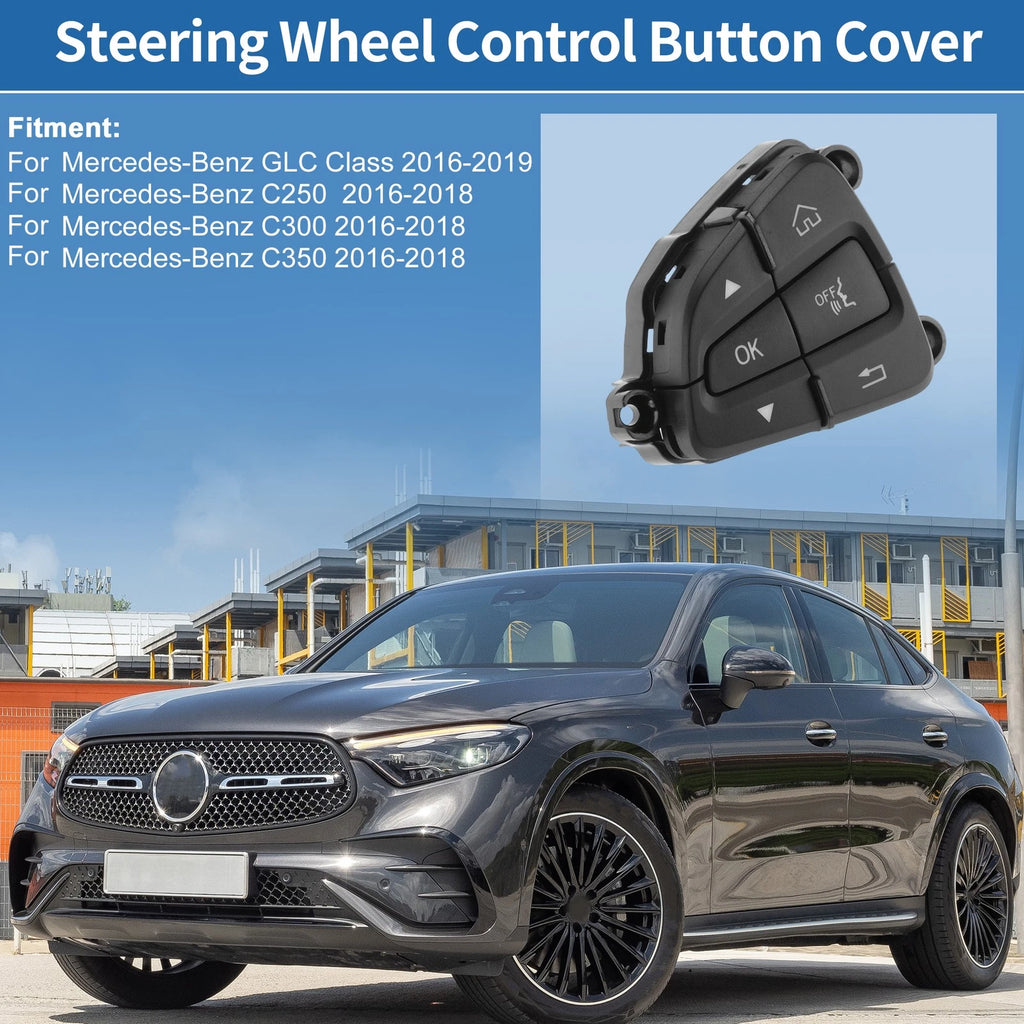 Steering Wheel Button for Mercedes-Benz GLC Class (2016–2019) No.A0999050200 Left