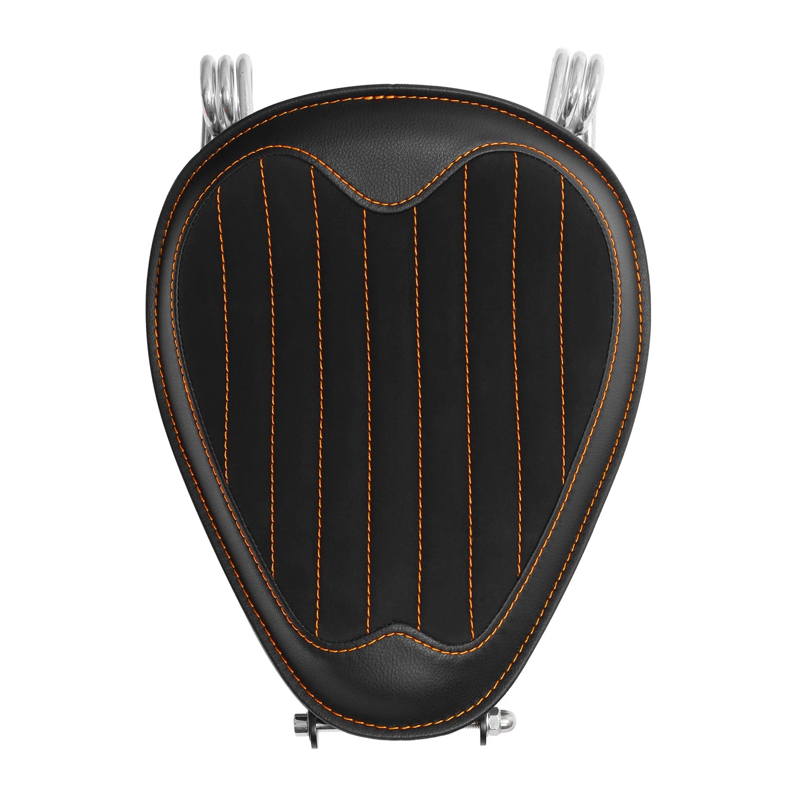 Solo Seat for Harley Dyna Street Bob Super Glide (2007–2017) - Black Orange