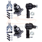 Front Lower Ball Joints & Outer Tie Rod Ends for Volkswagen Golf (1993–1999)