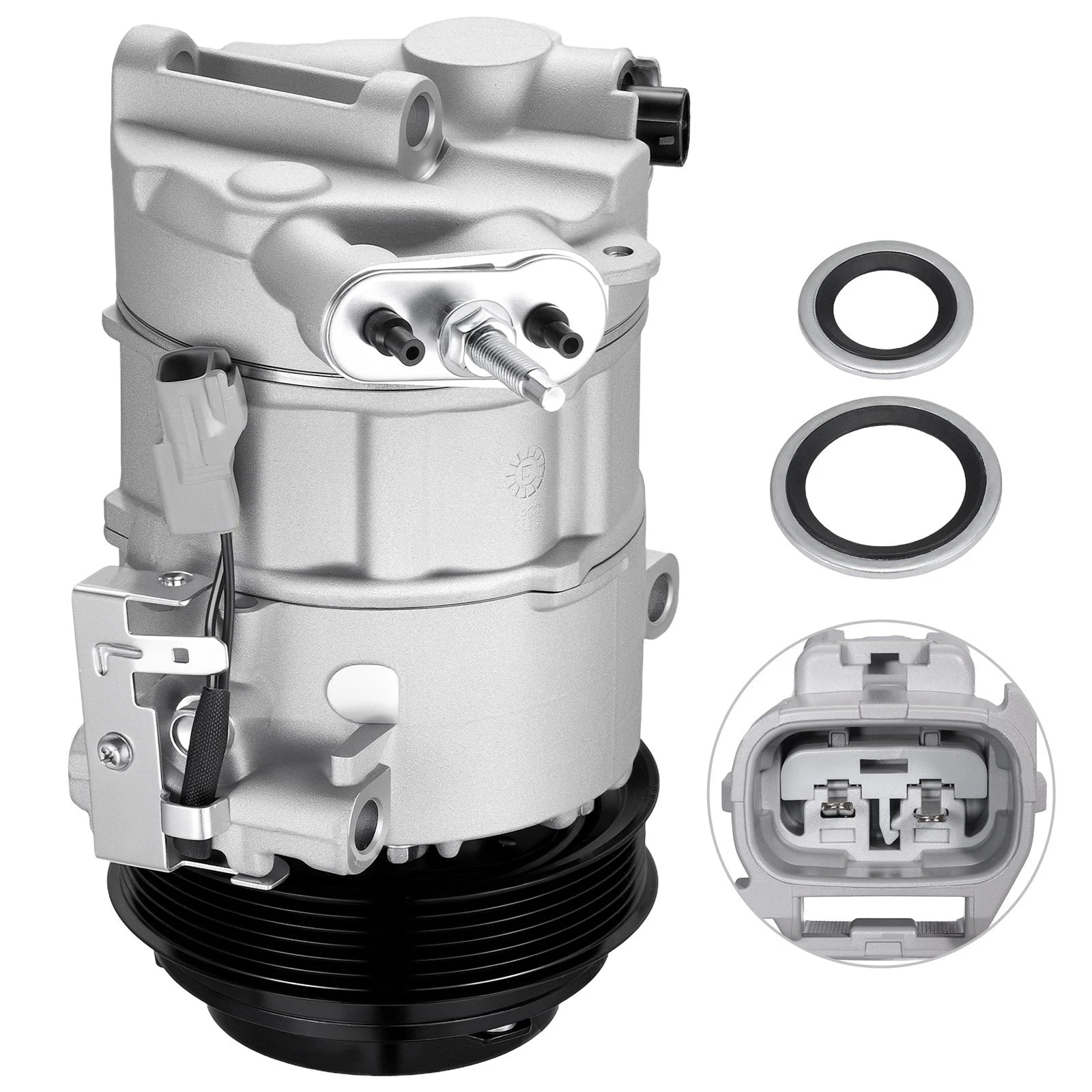 AC Compressor 6SBU16 for Dodge Dart (2013–2016) 2.0L 2.4L 1.4L