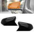 Set of 2 Exterior Mirror Shells for Toyota Camry Avalon (2018–2023) Black ABS