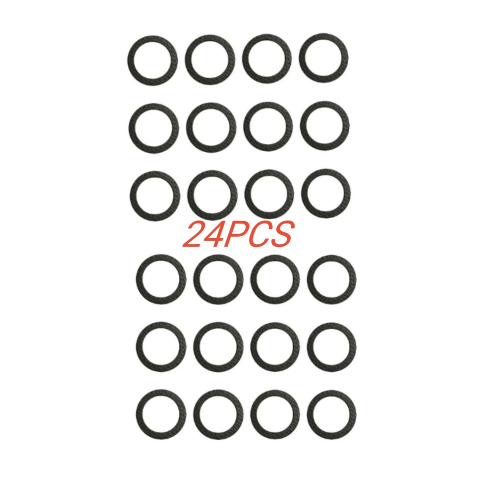 24 Pack Drain Plug Screw Seal Gasket Kit for Mercruiser (12-19183, 12-19183Q02)