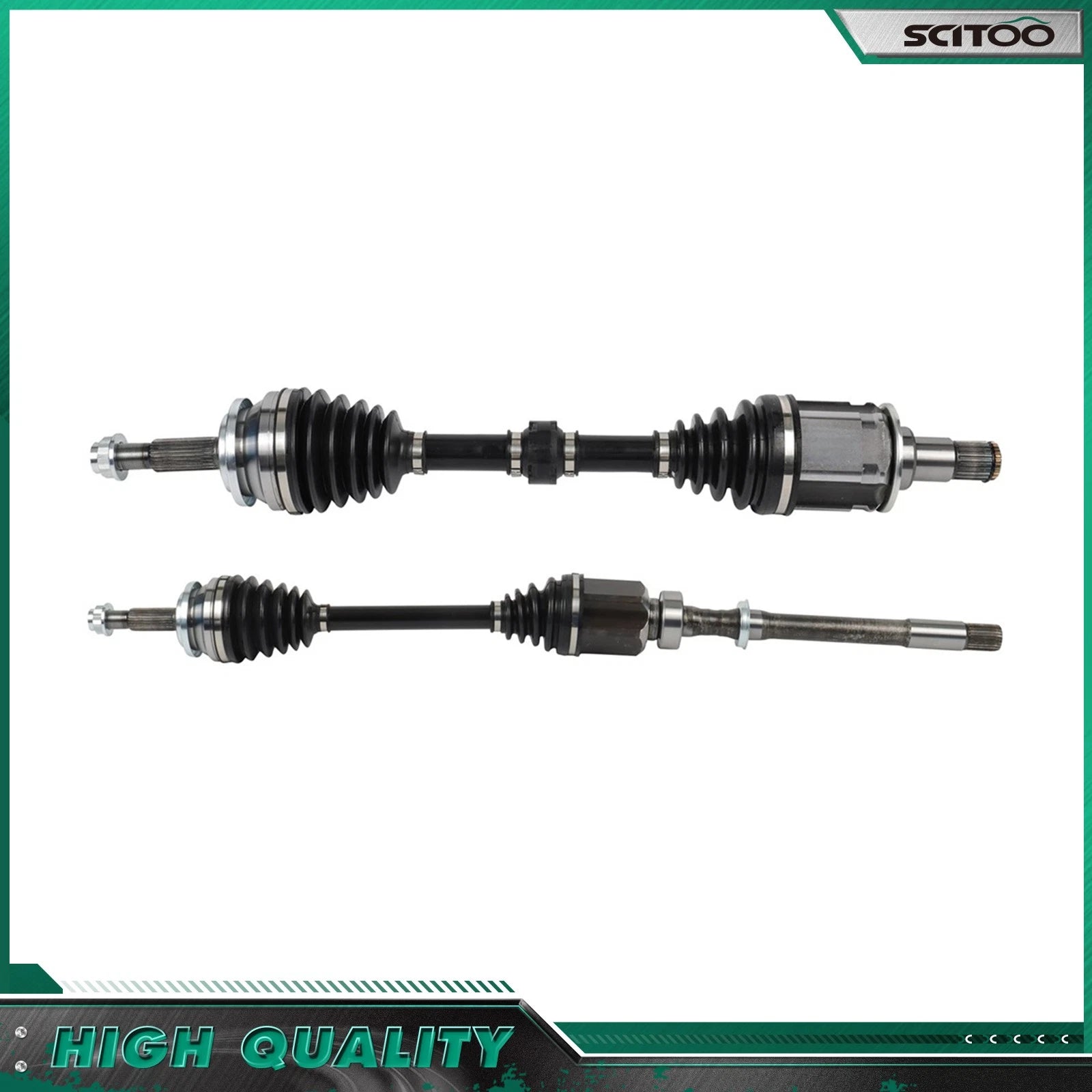 2X Front Side AWD CV Axle Assembly for Toyota RAV4 L4 2019–2021