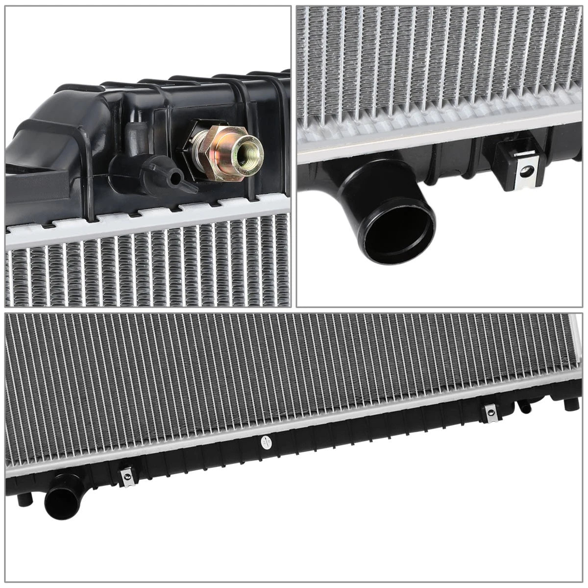 Front Bumper Face Bar for GMC Sierra 1500 (2014–2015) with Parking Sensor Holes Black