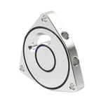Silver Turbo Blow Off Valve BOV Plate Spacer for Honda Civic (2015-2021)