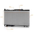 Cooling Radiator DPI-13826 for Ford Ecosport (2018–2022)