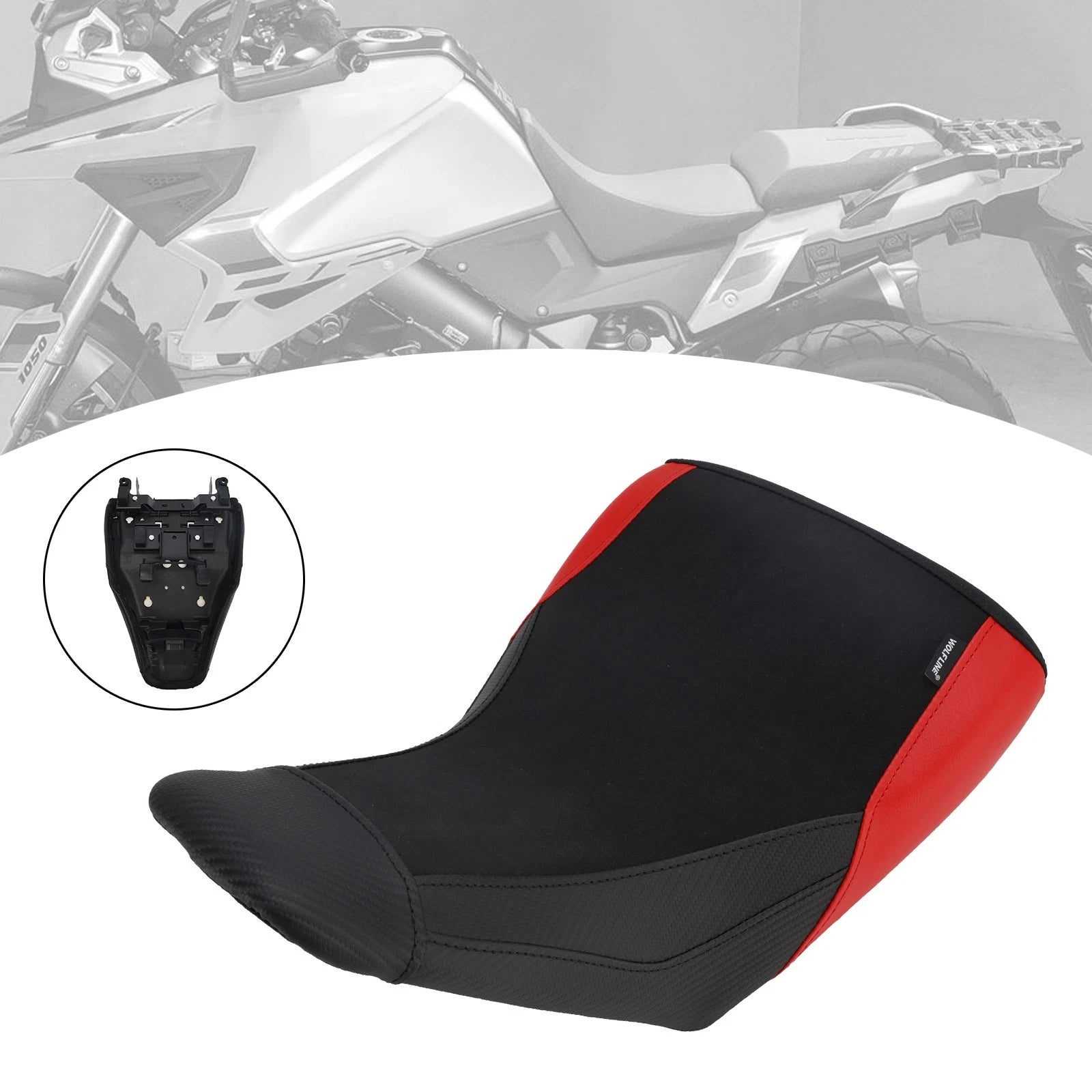 Front Raider Seat Driver Cushion Lower for Suzuki V-Strom DL1050 (2023–2025)