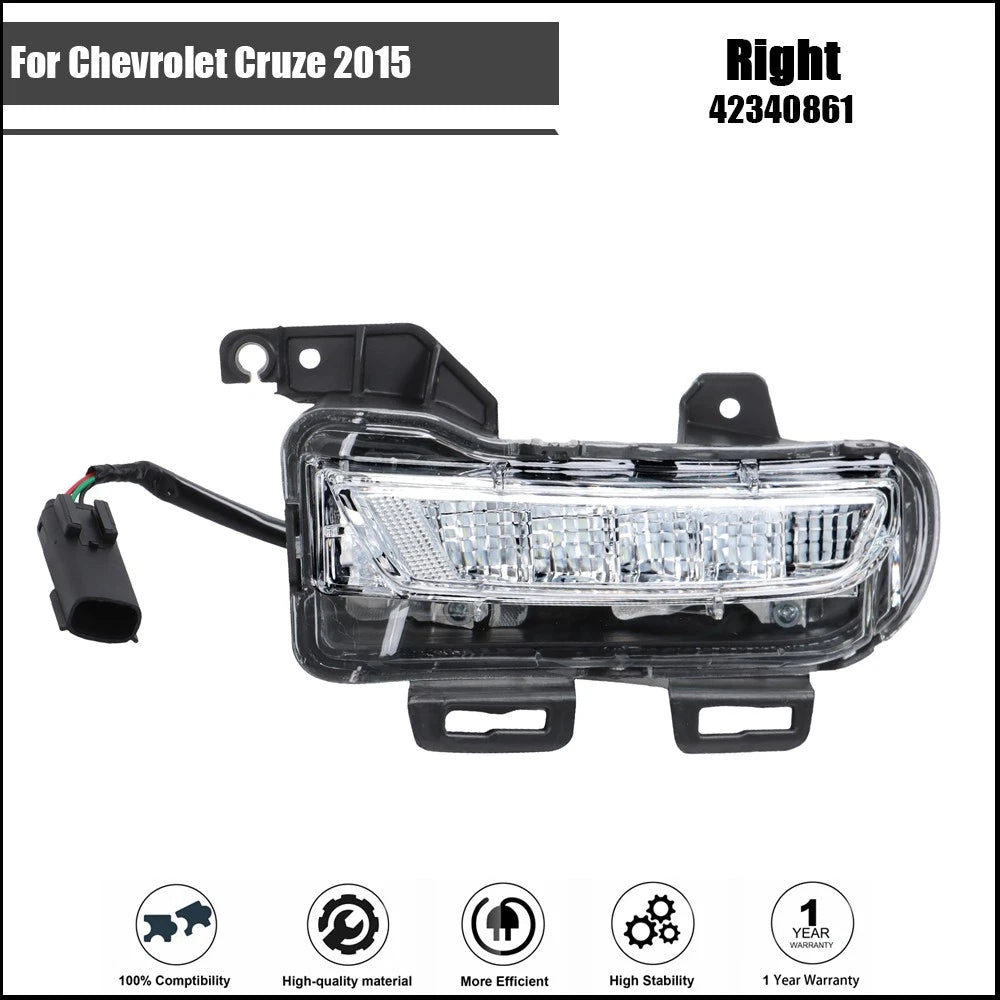LED Fog Light for Chevrolet Cruze (2015) Right Passenger Daytime Running Light