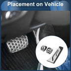 Foot Accelerator Pedal Covers for BMW 1 Series (2011-2018)