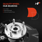 Front Left Steering Knuckle & Hub Bearing for Kia Optima (2011)