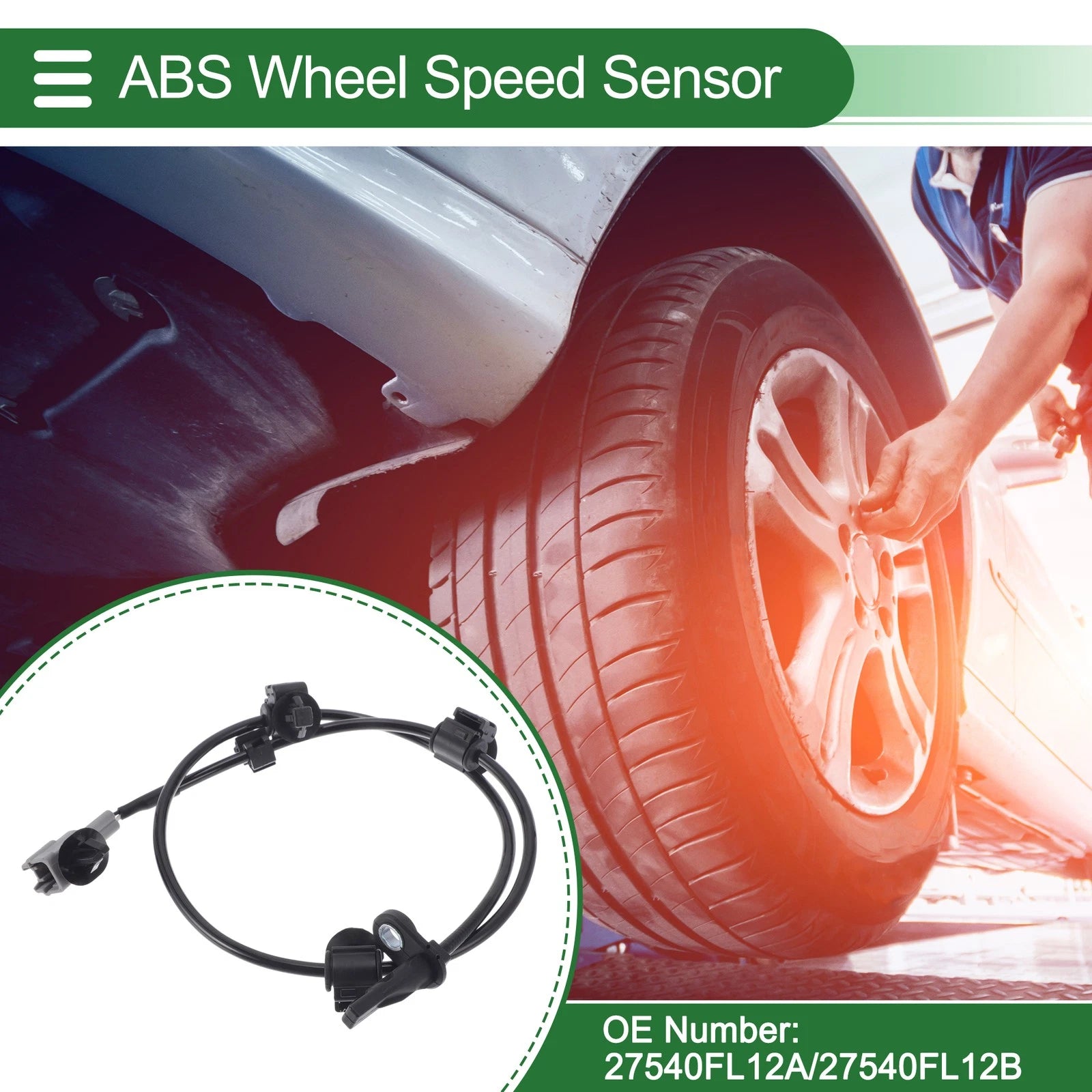 ABS Wheel Speed Sensor No. 27540FL12A for Subaru Impreza 