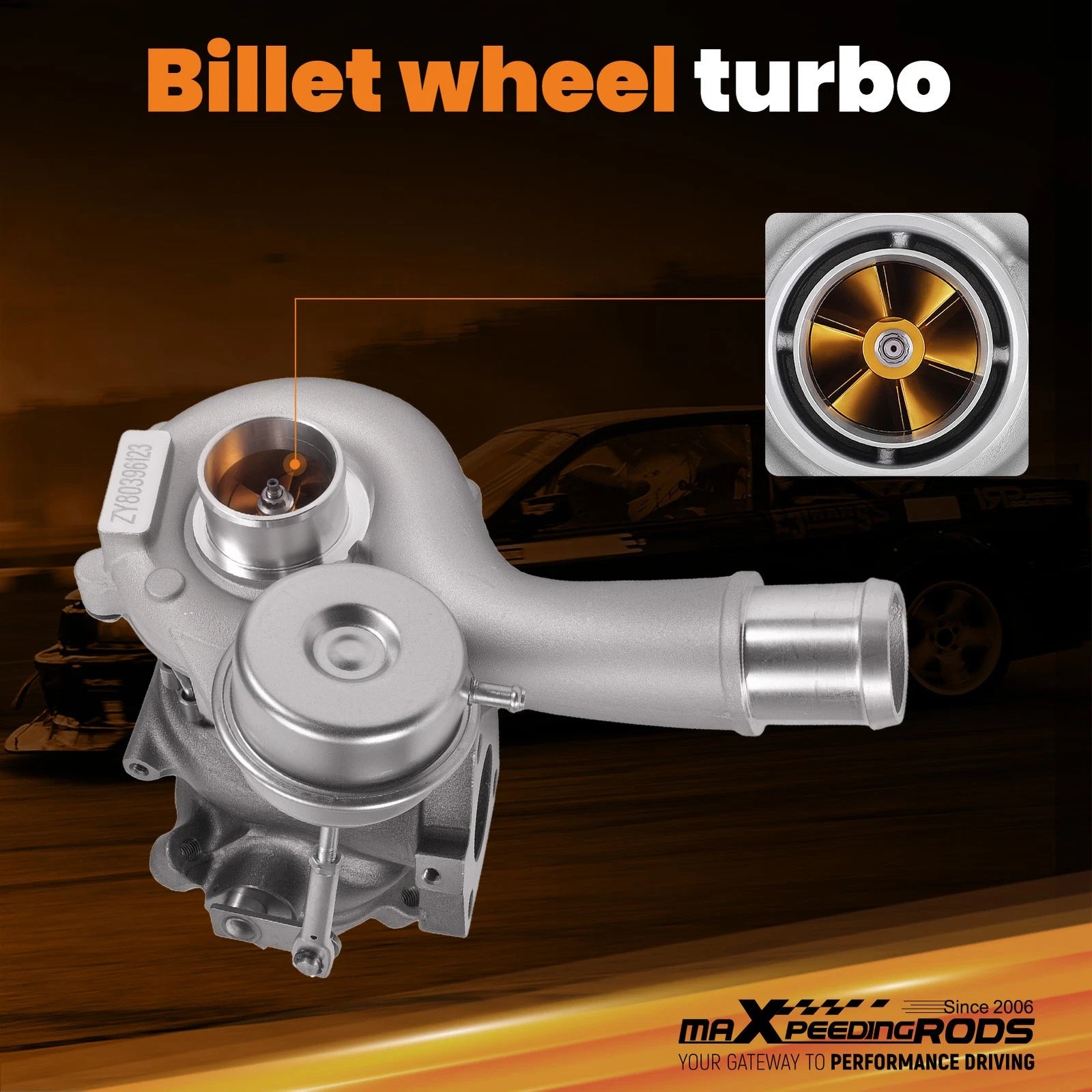 Twin Billet Turbo Coolant Line for Ford Explorer Sport (2013–2019)