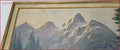 Vintage River Landscape Painting Wall Art with Frame 40"x28”