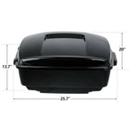 Trunk Pad Mount Rack Base Plate for Harley Electra Road Glide (2014–2025)