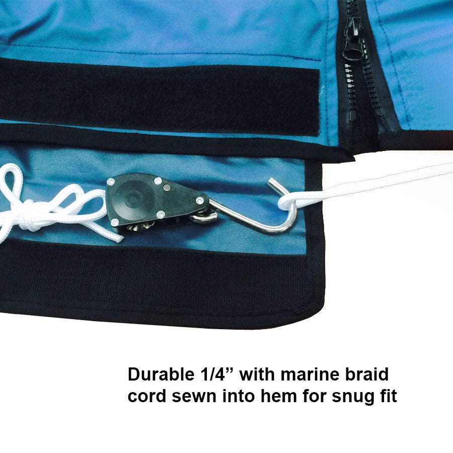 Boat Cover for Donzi 32 ZF (T-Top, Hard-Top)
