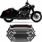 Inlet Air Intake Cleaner Replacement Filter for Harley Dyna Softail FLST (2006-2023)