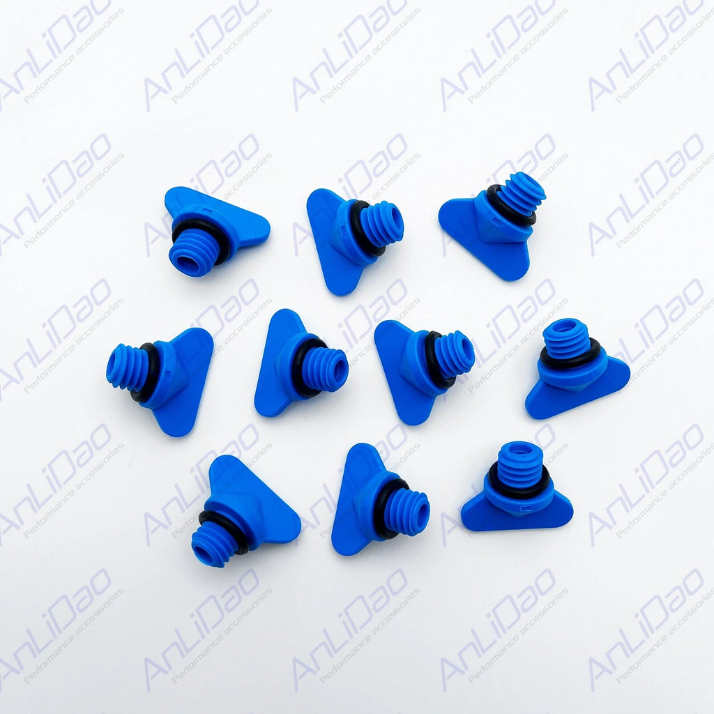 10Pcs Drain Plug Screws for MerCruiser (22-806608A02, 18-4226)