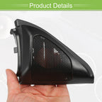 Pair A Pillar Door Tweeter Speaker Cover Trim for Toyota Corolla (2003–2008) Black