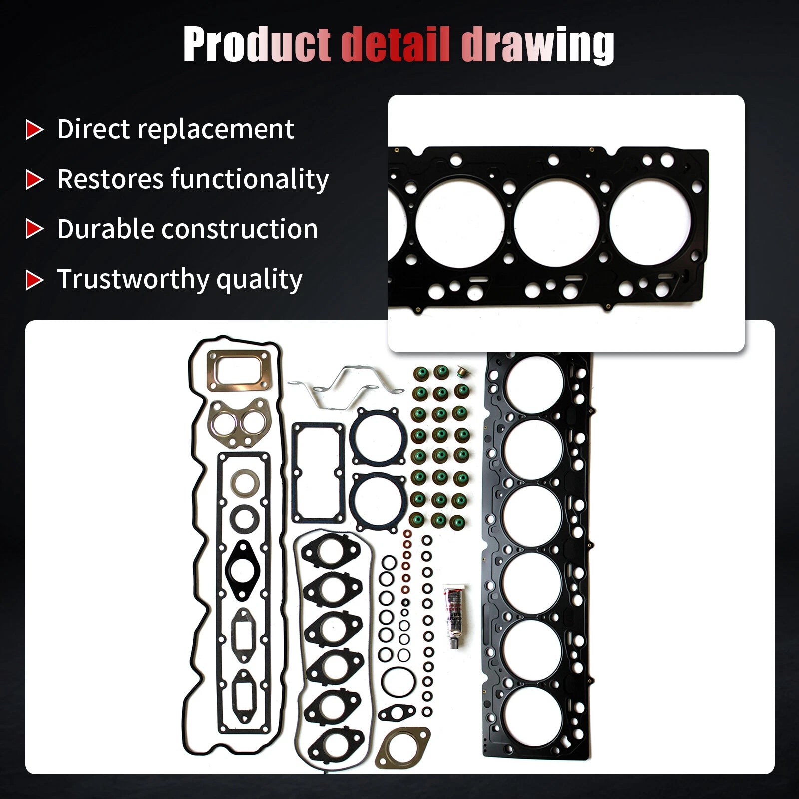 Head Gasket Set for Ram 2500 3500 5500 (2007-2015)