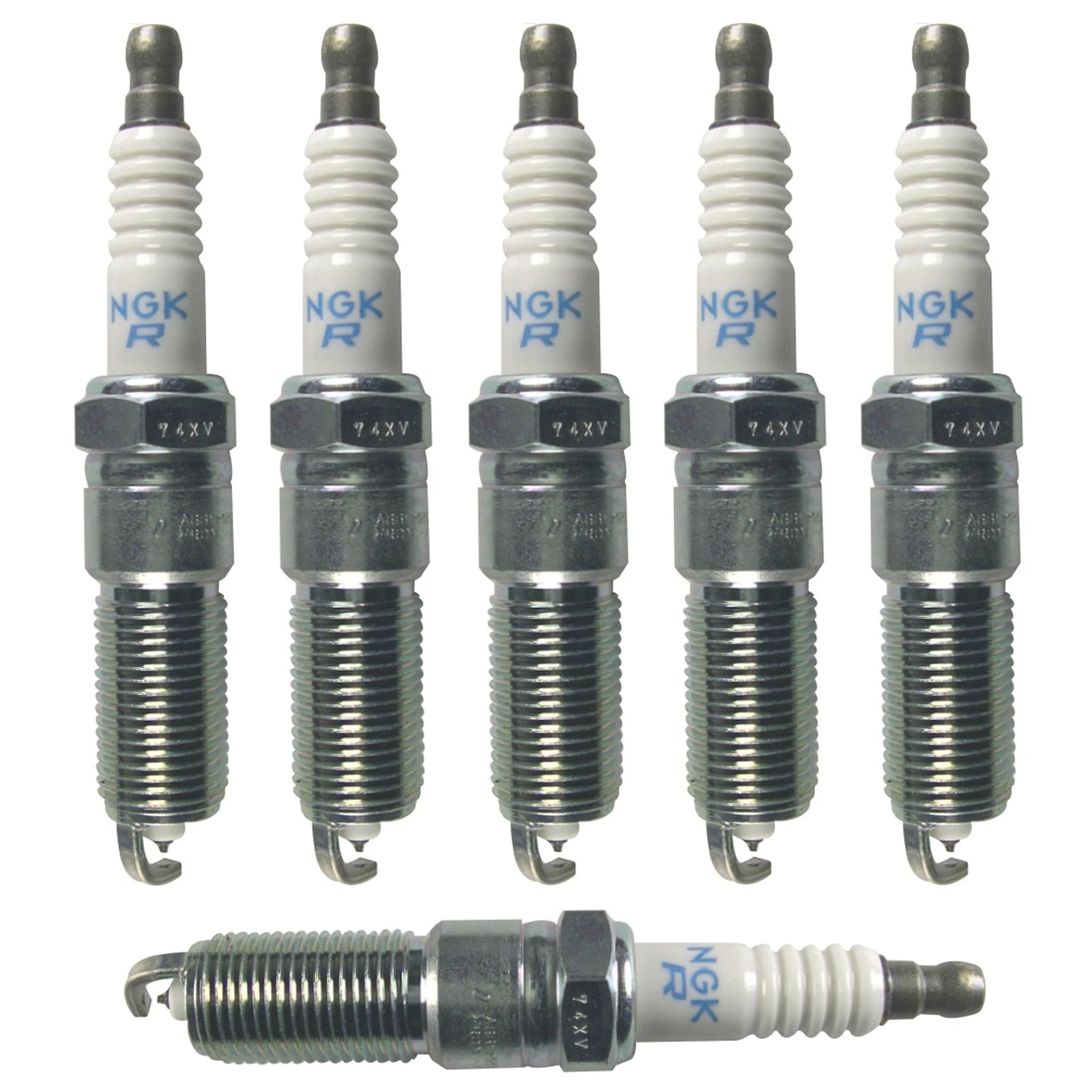 Set of 6 NGK Laser Platinum Spark Plugs 0.052 for Ford Lincoln Mazda