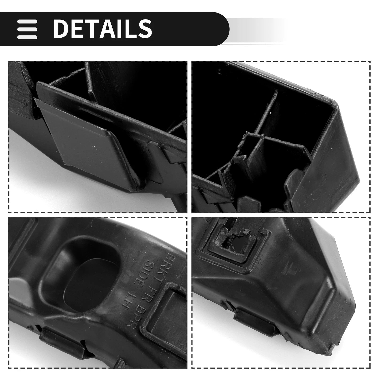 1pc Left Front Bumper Retainer Bracket No. 865132T000 for Kia Optima (2011–2015)