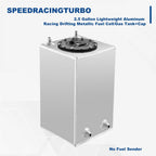 2.5 Gallon Aluminum Racing Fuel Cell for Universal (Fits Most Models)