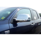 Mirror Covers for 2007-2020 Toyota Tundra (Chrome Full) - BCIM090