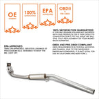 Rear Catalytic Converter for Town & Country/Grand Caravan (2008–2010)