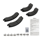 Set of 4 Front Brake Pads for Chevrolet Silverado 2500 3500 HD (2012–2019) D1565