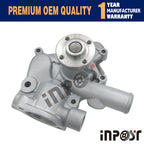 Water Pump for Takeuchi TB014, Yanmar, Komatsu PC15R-8, PC12R-8 (1990–2023)