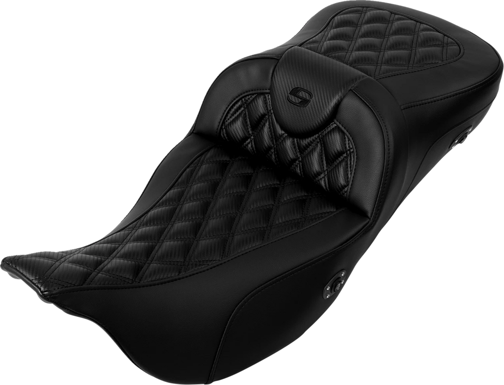 SADDLEMEN Roadsofa Extended Reach Seat for Harley Davidson (2014–2023)