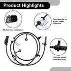 ABS Wheel Speed Sensor for Ford Edge (2011–2012) No.BT4Z2C190B