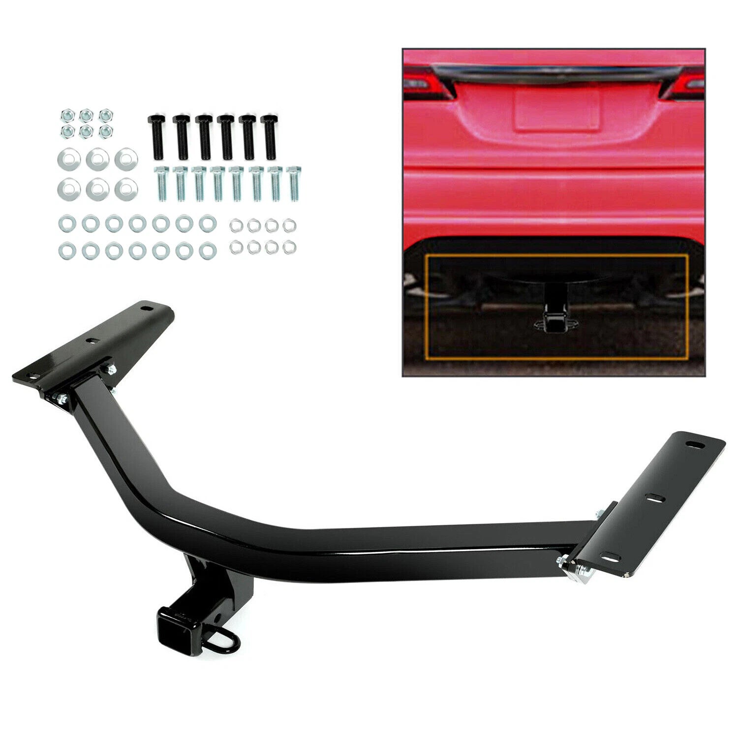 Class 3 Trailer Hitch 2 Inch Receiver for Acura MDX (2014–2020) & Honda Pilot (2016–2022)