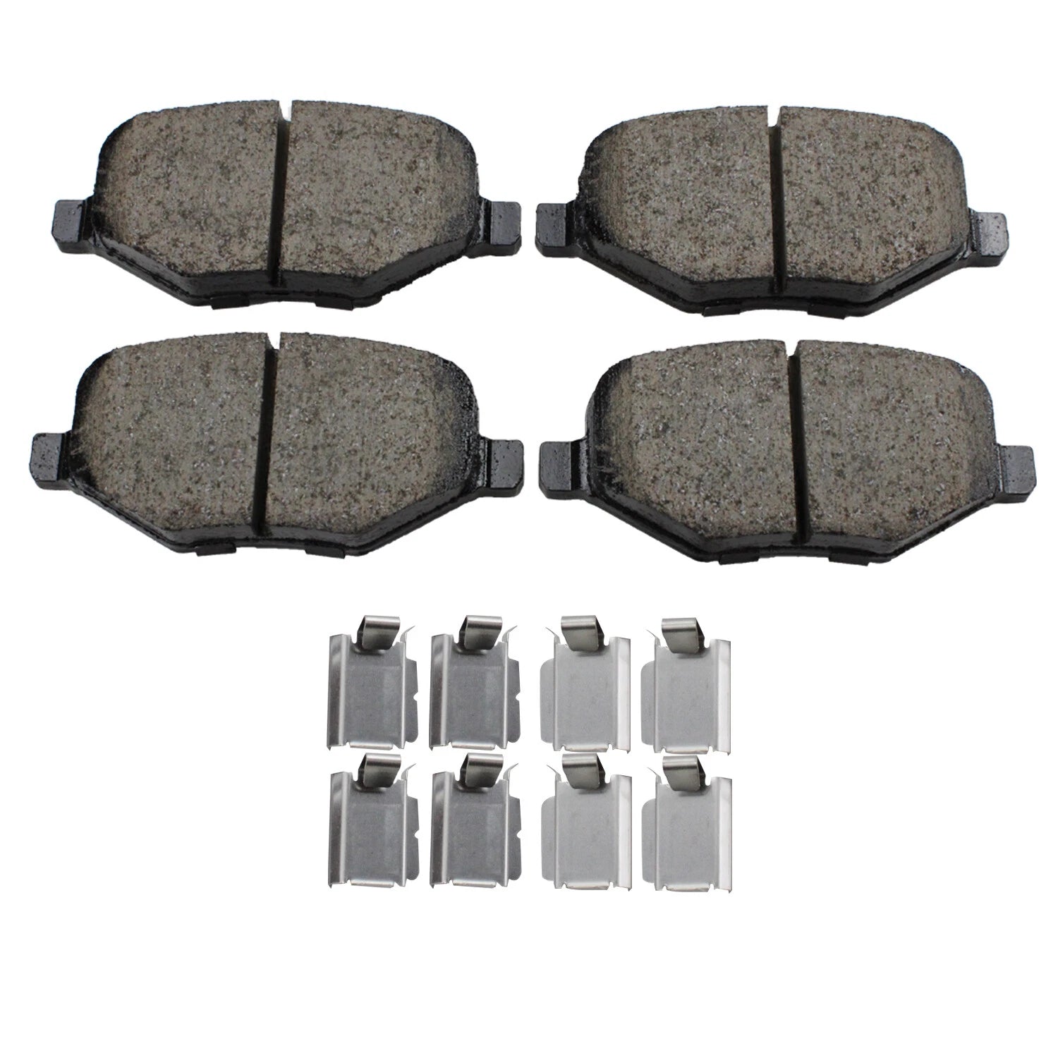 Akebono ProAct Rear Disc Brake Pads for Ford Edge Flex Explorer Lincoln MKT MKX (2007–2020)