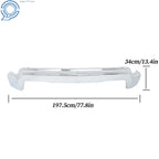 Chrome Steel Front Bumper for Chevy Silverado (2022-2024)