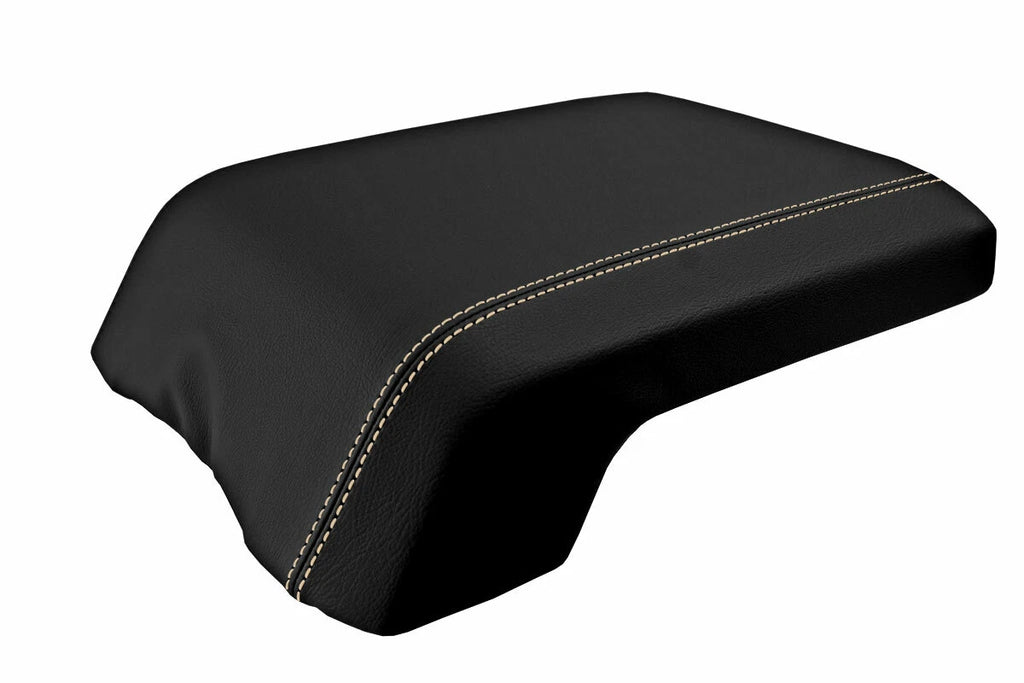 Console Lid Pull Over Cover Leather for Ford Super Duty (2011–2016) Beige