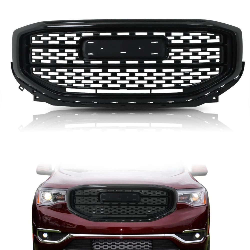Front Grille Assembly for GMC Acadia (2017–2019) 84378394 Black