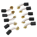 10pcs Carbon Brushes for Electric Motors 13x7.5x6.5mm Replacement Part