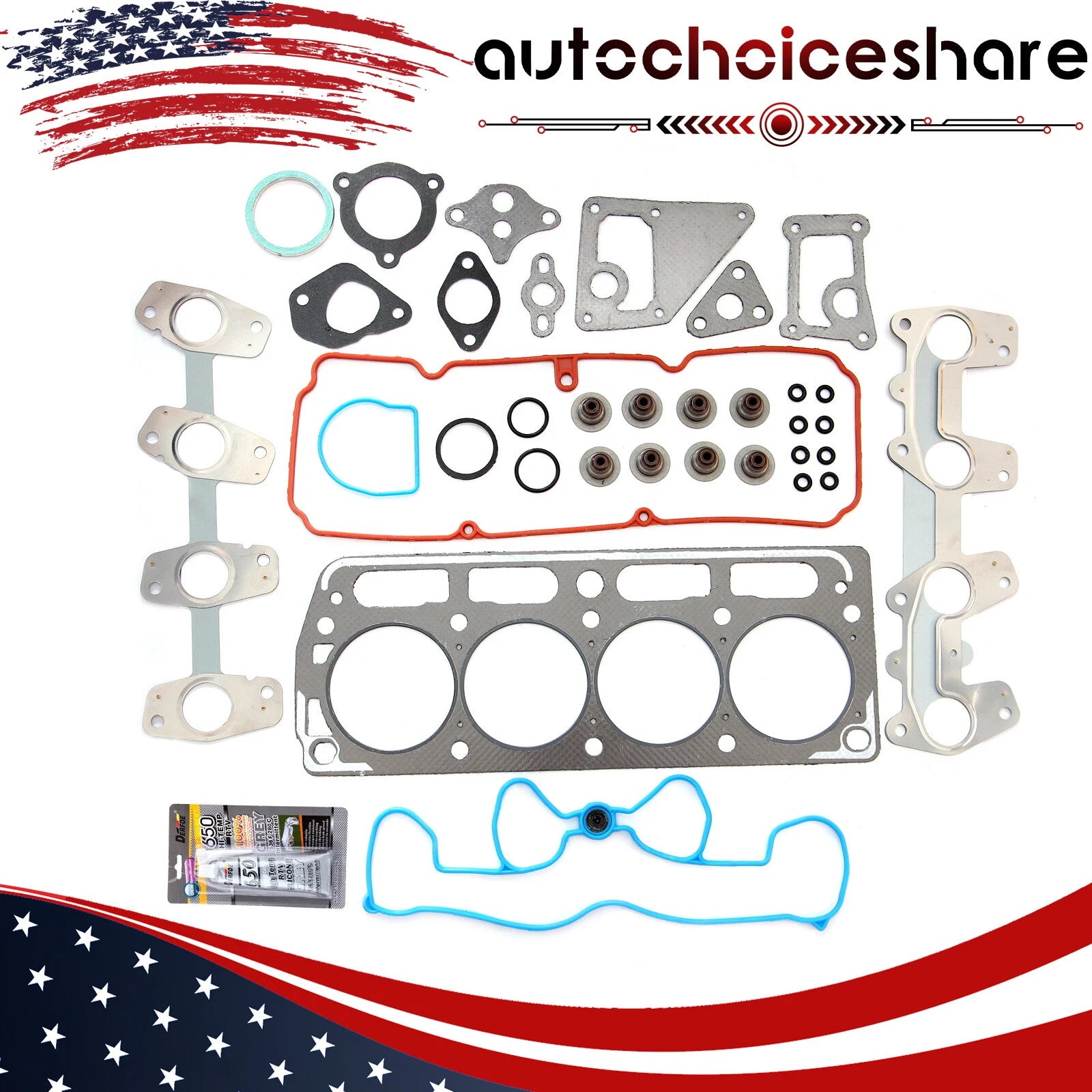 Head Gasket Kit for Chevrolet S10, Cavalier, GMC Sonoma, Pontiac Sunfire (1998–2003)