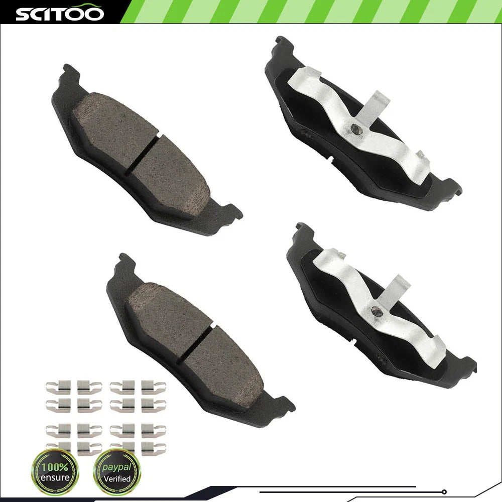 Rear Ceramic Brake Pads for Chrysler Concorde, Intrepid (2002–2004)